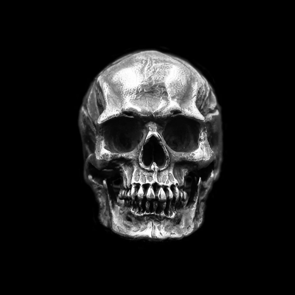 Bound to Hel Stainless Steel Skull Ring