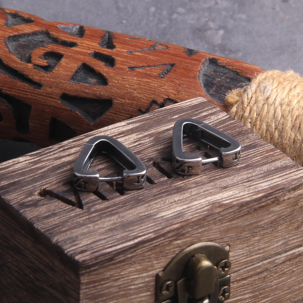 Branches from Yggdrasil Stainless Steel Earrings