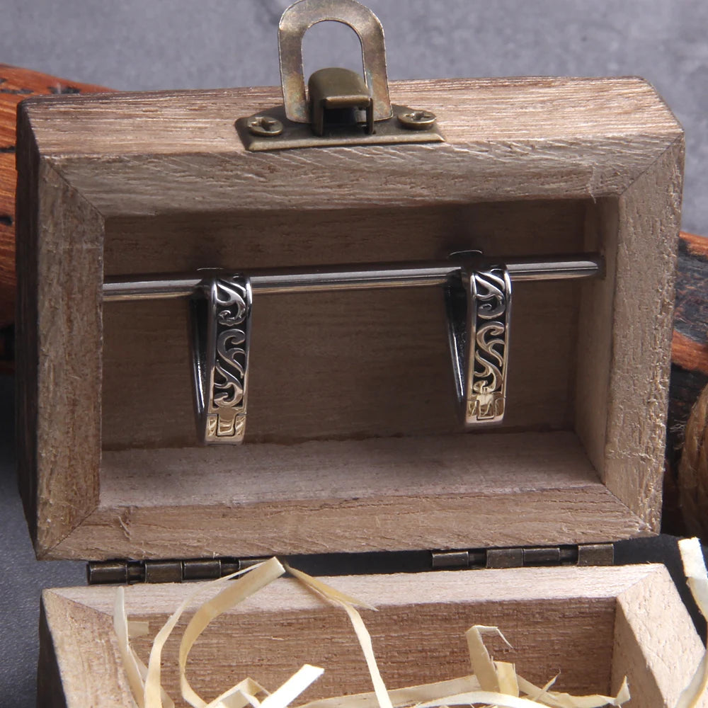 Branches from Yggdrasil Stainless Steel Earrings