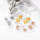 Celtic Knot Triquetra 925 Sterling Silver Earrings