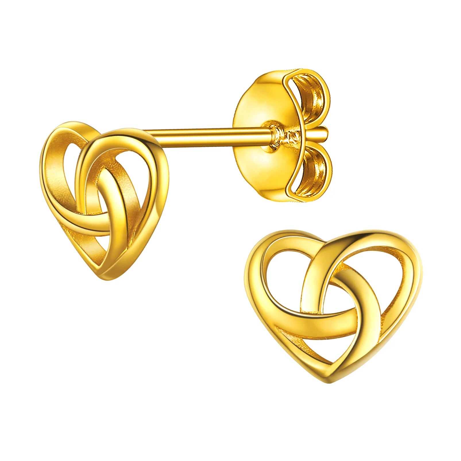 Celtic Knot Triquetra 925 Sterling Silver Earrings