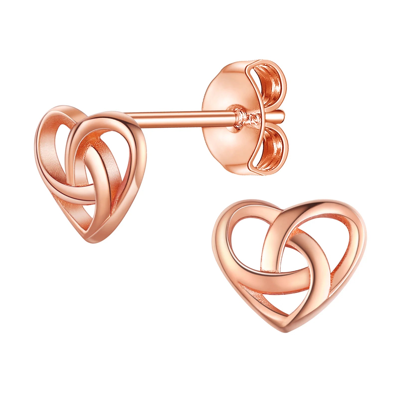 Celtic Knot Triquetra 925 Sterling Silver Earrings
