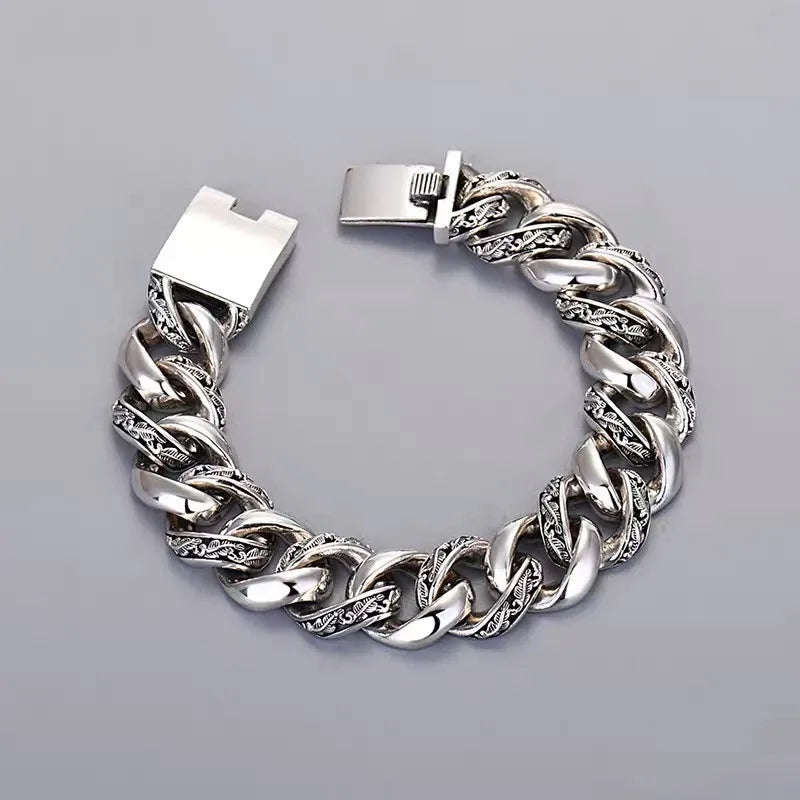 Chains of Wyrd 925 Sterling Silver Bracelet