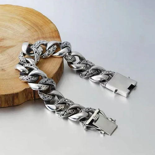 Chains of Wyrd 925 Sterling Silver Bracelet