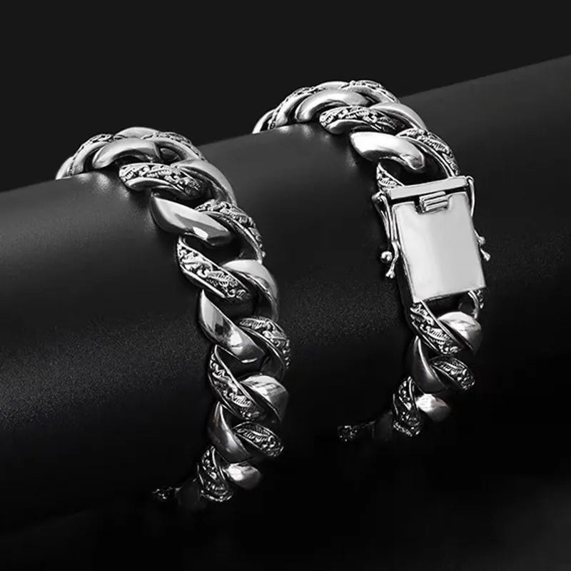 Chains of Wyrd 925 Sterling Silver Bracelet