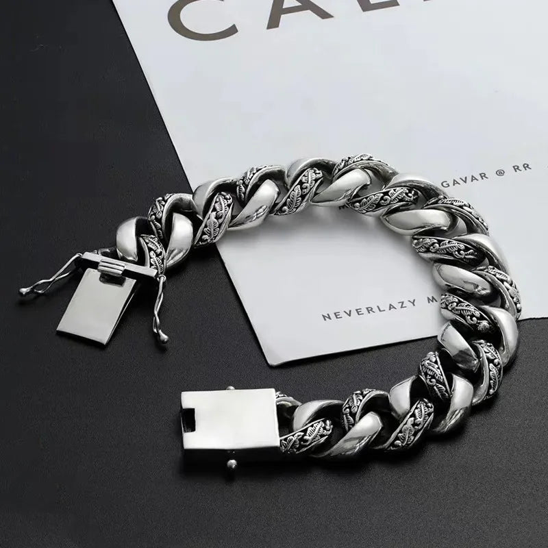 Chains of Wyrd 925 Sterling Silver Bracelet