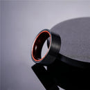 Chosen for Valhalla Tungsten Carbide and Sandalwood Black Ring