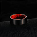 Chosen for Valhalla Tungsten Carbide and Sandalwood Black Ring