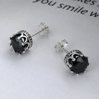 Crown of Hel 925 Sterling Silver Earrings