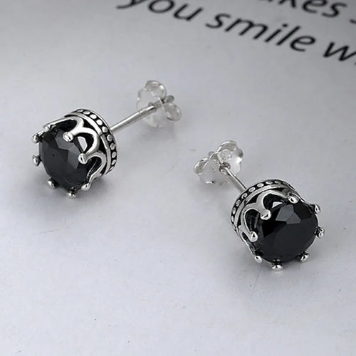 Crown of Hel 925 Sterling Silver Earrings