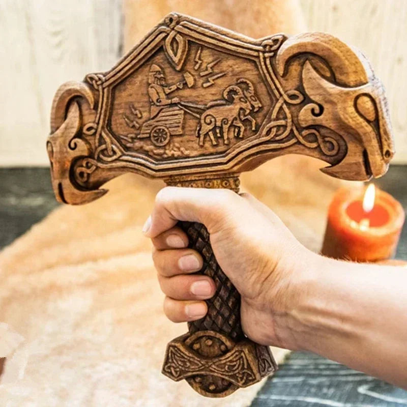 Decorative Mjolnir Thor Hammer in Resin