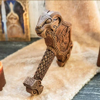 Decorative Mjolnir Thor Hammer in Resin