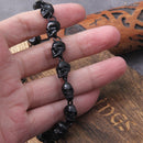 Domains of Hel Skull Bracelet in Steel