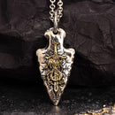 Dragonslayer Arrow Sterling Silver Pendant