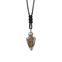 Dragonslayer Arrow Sterling Silver Pendant