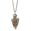 Dragonslayer Arrow Sterling Silver Pendant