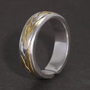 Draupnir 925 Sterling Silver Adjustable Ring