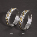Draupnir 925 Sterling Silver Adjustable Ring