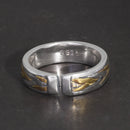 Draupnir 925 Sterling Silver Adjustable Ring