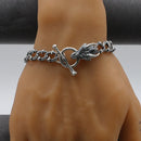 Eternal Jormungandr 925 Sterling Silver Bracelet