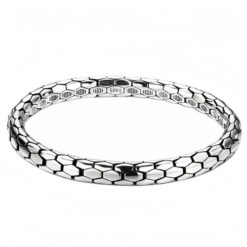 Eternal Jormungandr 925 Sterling Silver Bracelet