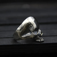 Fearsome Draugr 925 Sterling Silver Resizable Ring