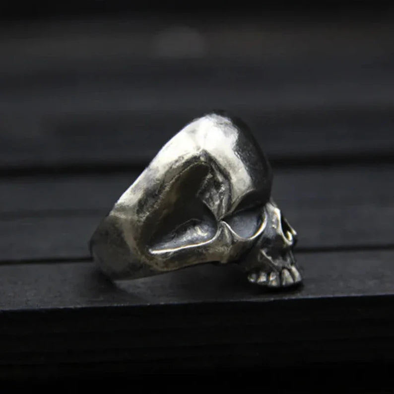 Fearsome Draugr 925 Sterling Silver Resizable Ring