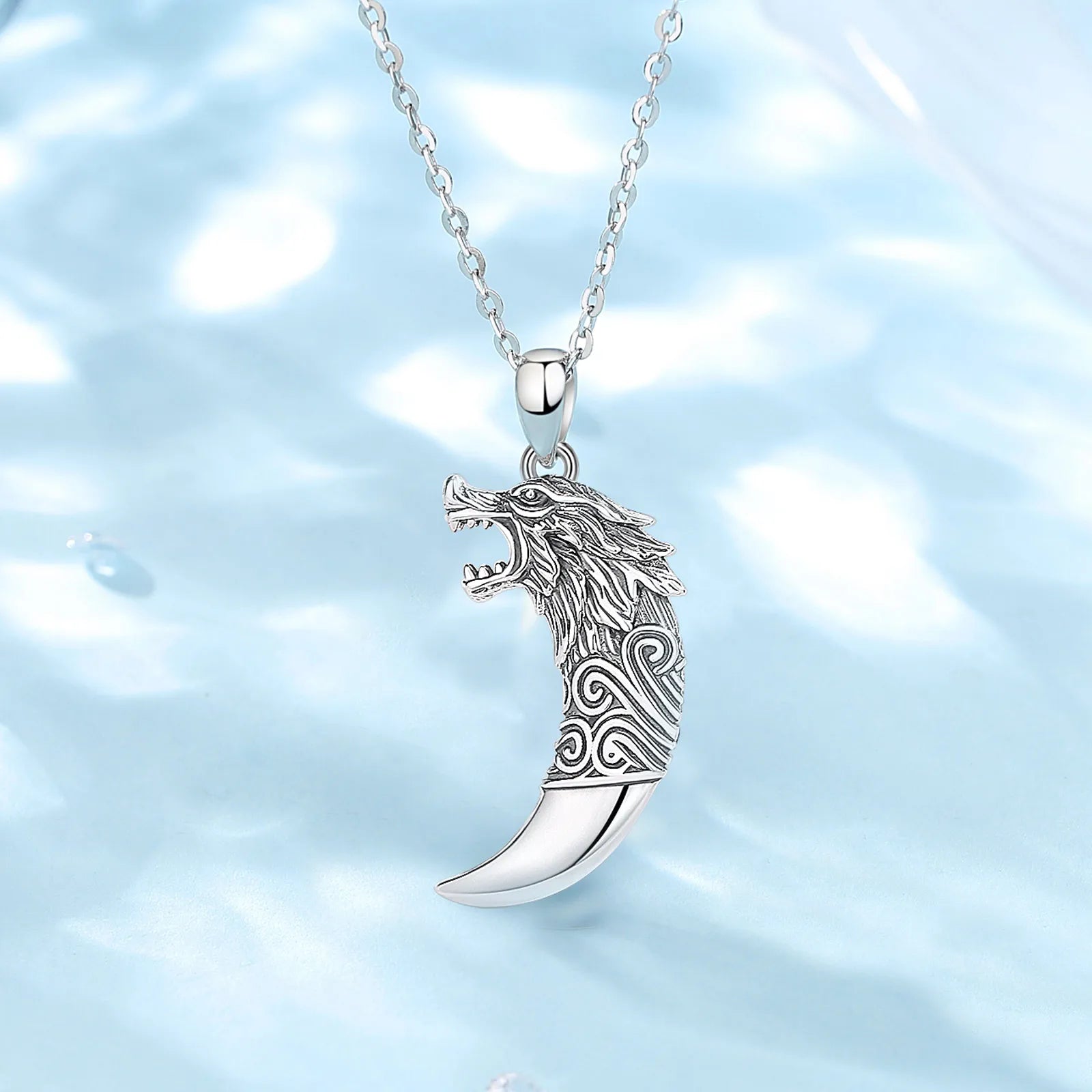 Fenrir Fang 925 Sterling Silver Necklace