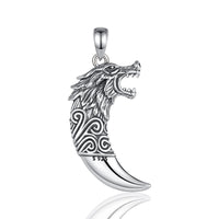 Fenrir Fang 925 Sterling Silver Necklace