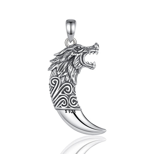 Fenrir Fang 925 Sterling Silver Necklace