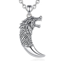 Fenrir Fang 925 Sterling Silver Necklace