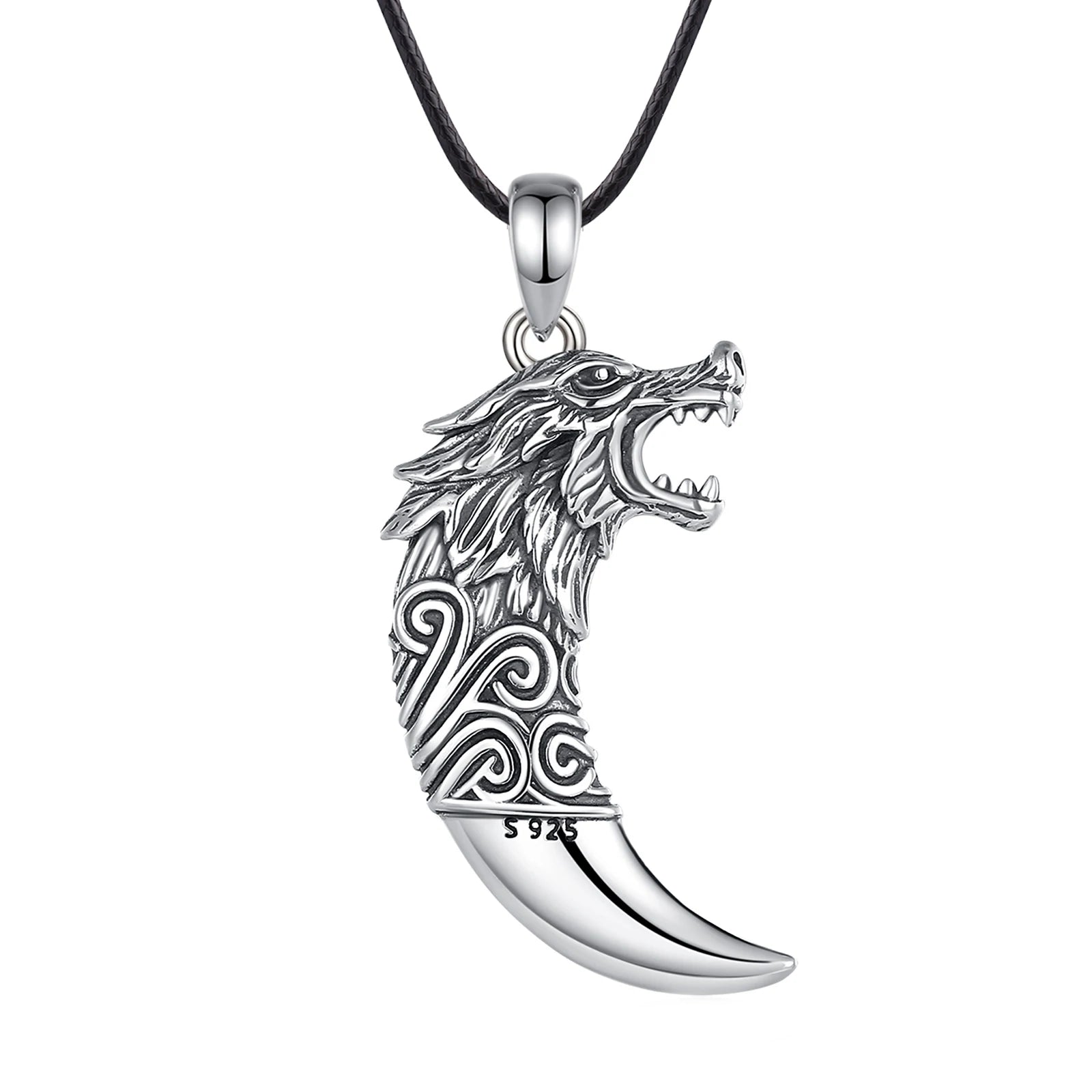 Fenrir Fang 925 Sterling Silver Necklace
