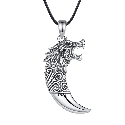 Fenrir Fang 925 Sterling Silver Necklace