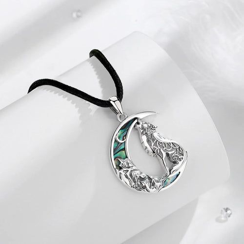 Fenrir Wolf 925 Silver Pendant