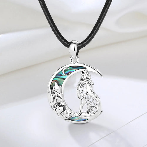Fenrir Wolf 925 Silver Pendant
