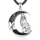 Fenrir Wolf 925 Silver Pendant