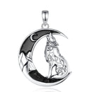 Fenrir Wolf 925 Silver Pendant