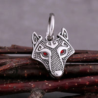 Fenrir Wolf Stainless Steel Earrings