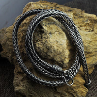 Fenrir's Binding Gleipnir 925 Sterling Silver Necklace