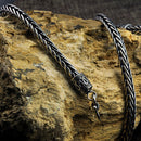 Fenrir's Binding Gleipnir 925 Sterling Silver Necklace