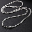 Fenrir's Binding Gleipnir 925 Sterling Silver Necklace