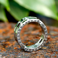 Fidget Viking Rune Ring Stainless Steel Ring
