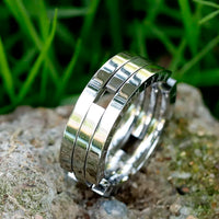 Fidget Viking Rune Ring Stainless Steel Ring