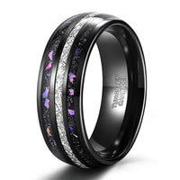 Fire and Ice of Ginnungagap Tungsten Carbide Ring
