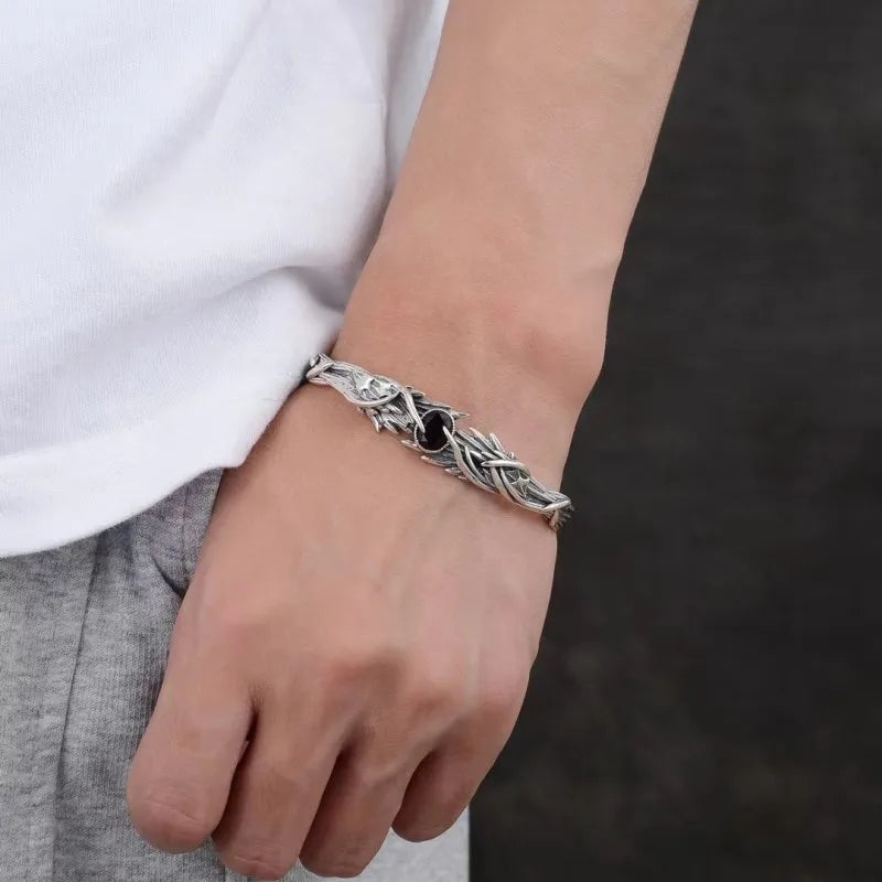 Flight of the Raven 925 Sterling Silver Arm Ring