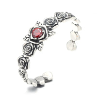 Flowers From The Garden of Freyja 925 Sterling Silver Ring and Bracelet