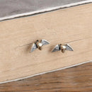 Flying Skulls of Hel 925 Sterling Silver Earrings