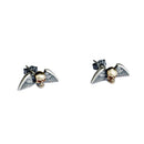 Flying Skulls of Hel 925 Sterling Silver Earrings