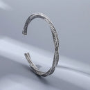 Bracelet en argent sterling 925 Freyr, le Seigneur de l'Abondance