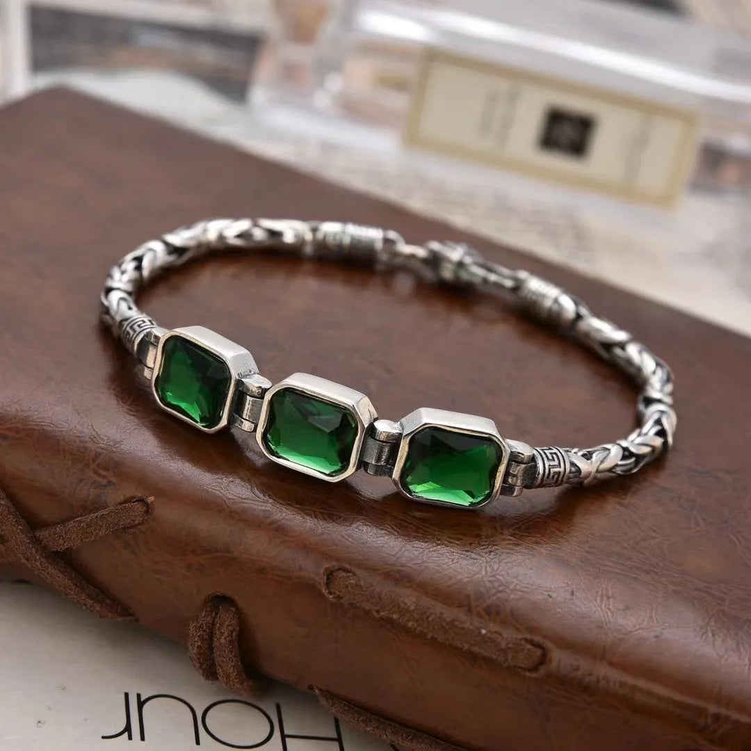Frigg Goddess of Family 925 Sterling Silver Bracelet